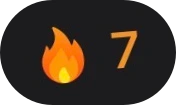 Racha de 7 días seguidos.